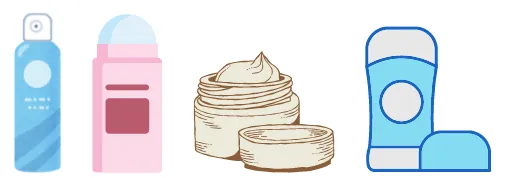 desodorante antiperspirante