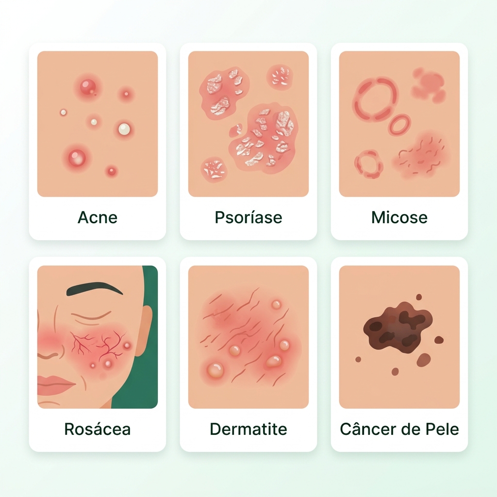 Doenças de Pele Mais Comuns: as 6 que mais levam brasileiros ao dermatologista